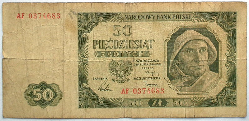 50 zł 1948 AF