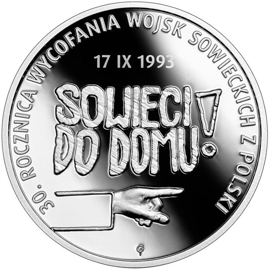 Wycofanie wojsk sowieckich (10zł)